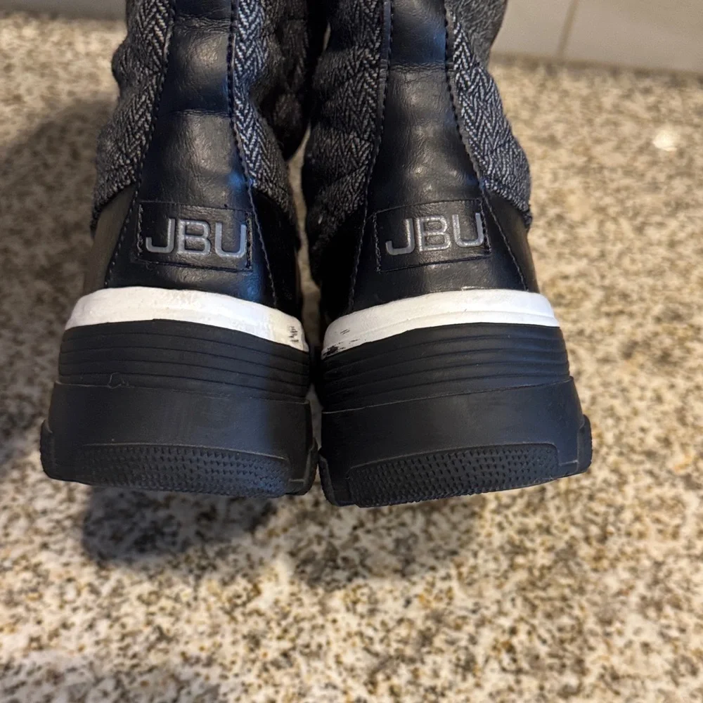 JBU Black and Tan Winter Boots - Picture 4 of 5